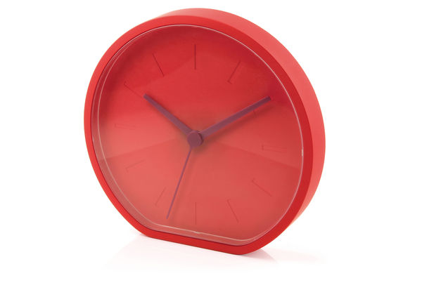 Horloge analogique Rouge