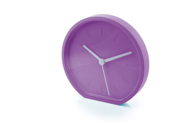 Horloge analogique Violet