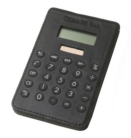 Calculatrice Desk Messenger noir