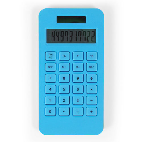 Calculatrice POCKET SOLAR CORN Bleu