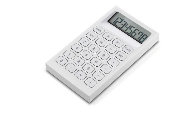 Calculatrice de bureau Blanc