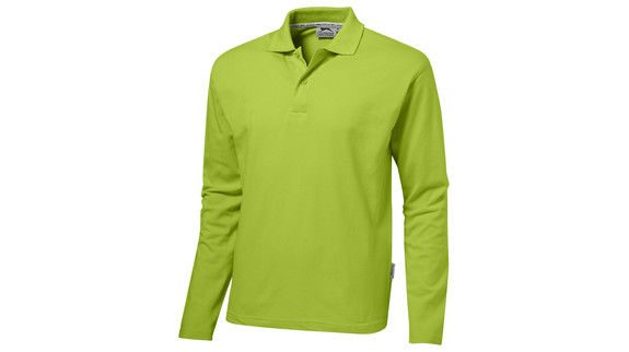 polo manches longues Vert pomme