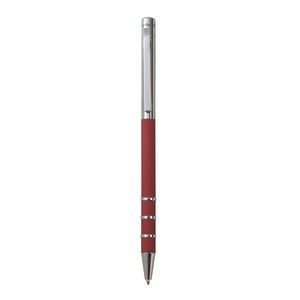 Stylo bille Gomme Aubergine Rouge