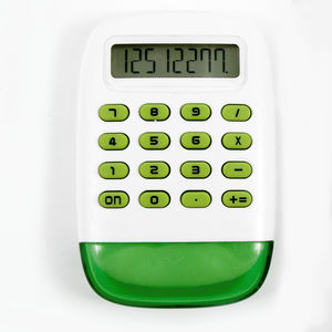 Calculatrice AQUA POCKET Vert