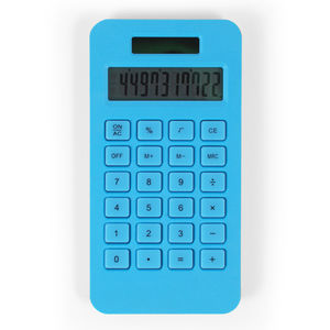 Calculatrice POCKET SOLAR CORN Bleu