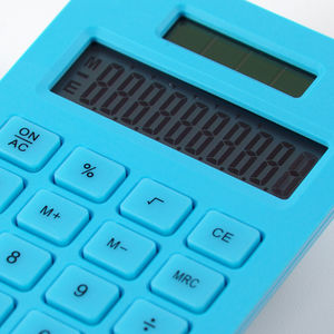 Calculatrice POCKET SOLAR CORN Bleu 2