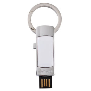 Clé USB Aquarelle Aubergine Blanc 5