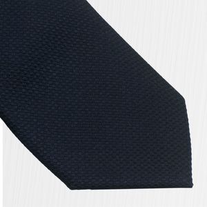 Cravate Soie Uomo avec logo Bleu 1