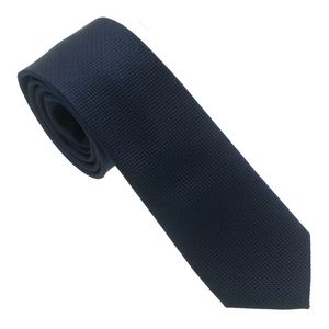 Cravate Soie Uomo avec logo Bleu 2