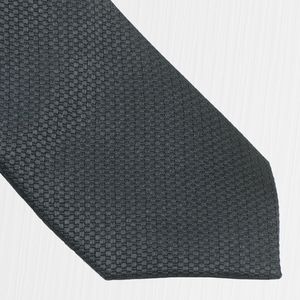 Cravate Soie Uomo avec logo Gris 1