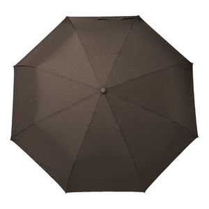 Parapluie de poche Hamilton personnalisé Argent Brun 4