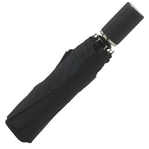 Parapluie de poche Hamilton personnalisé Argent Noir 2