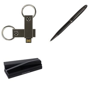 Set Christian Lacroix : Clé USB + Stylo personnalisable 1