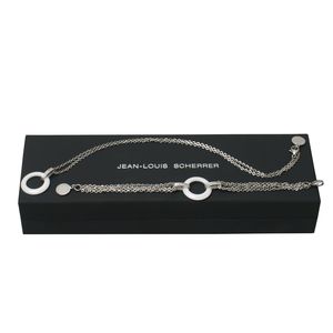 Set Jean-Louis Scherrer : Bracelet + Collier personnalisable