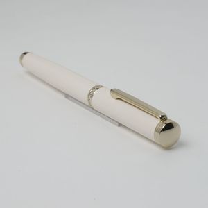 Stylo roller Brillant personnalisable Beige Or 1