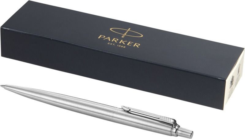 Stylo à bille Parker® Jotter 100% acier Inox personnalisable