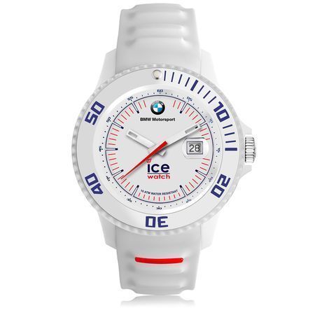 BMW Motorsport Silicone Grande personnalisable Blanc