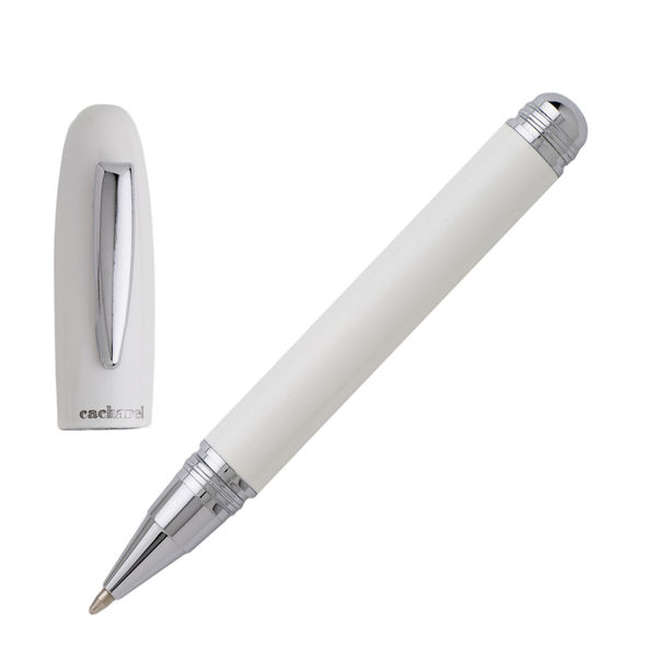 Stylo bille Mini aquarelle Blanc Blanc