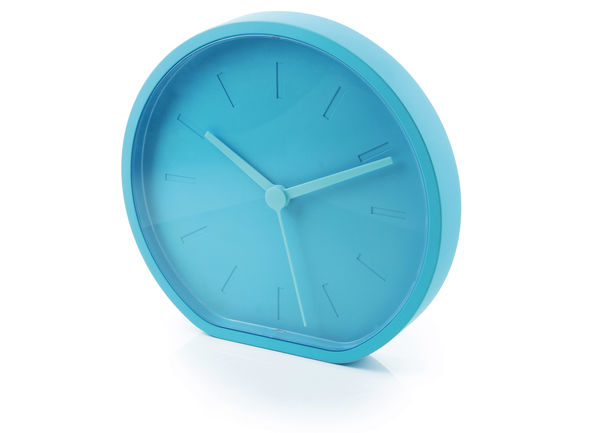 Horloge analogique Bleu