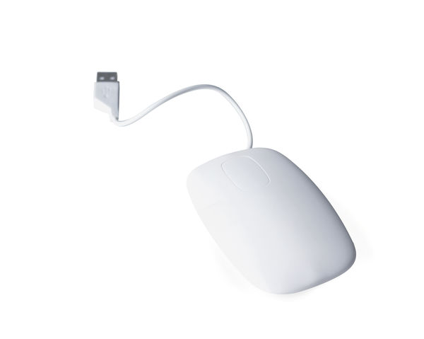 Souris laser Blanc