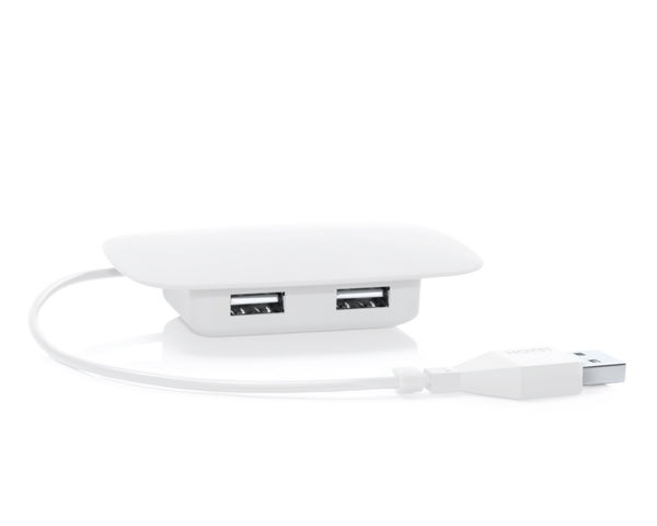 Hub 4 ports usb Blanc