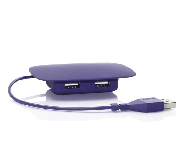 Hub 4 ports usb Violet