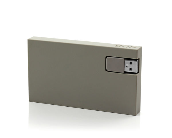 Hub 3 ports usb Gris