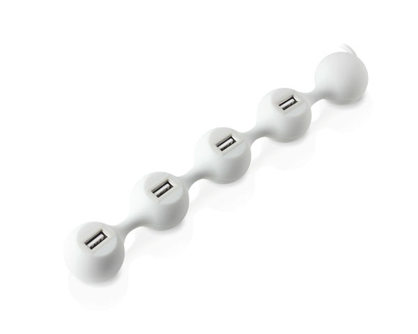 HUB pour prises USB Blanc