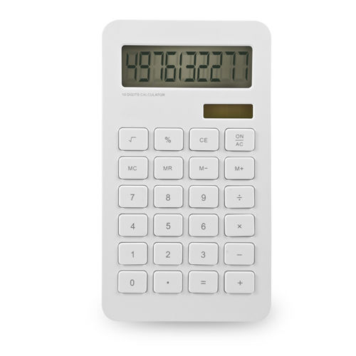 Calculatrice SOLAR CORN Blanc