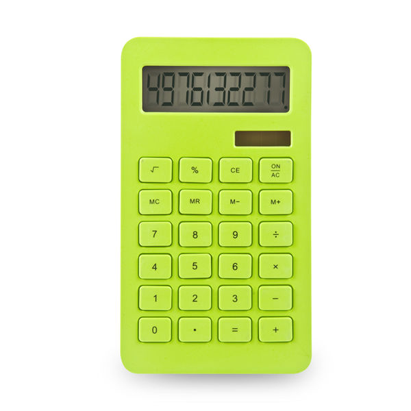 Calculatrice SOLAR CORN Vert