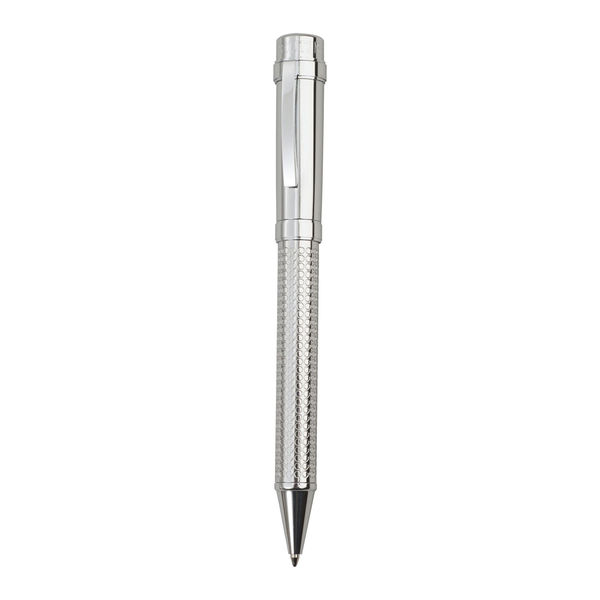 Stylo bille Boston Silver Argent