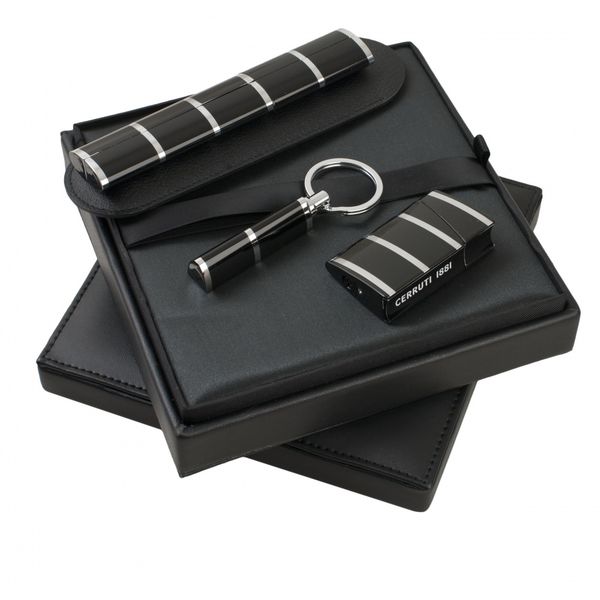 Set CERRUTI : Porte-clef + Plume + NAB122