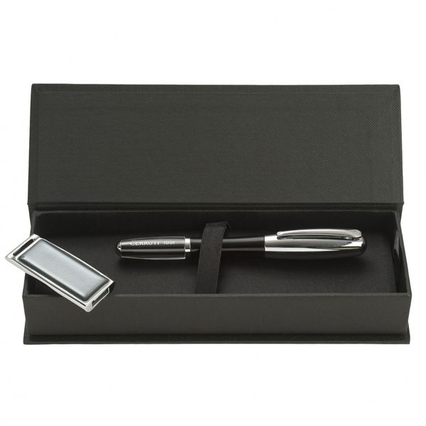 Set CERRUTI : Clé + Stylo