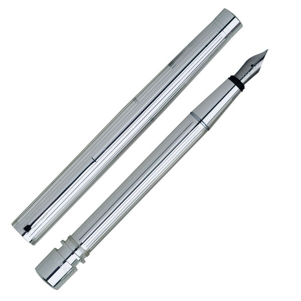 Stylo plume Skiff argent