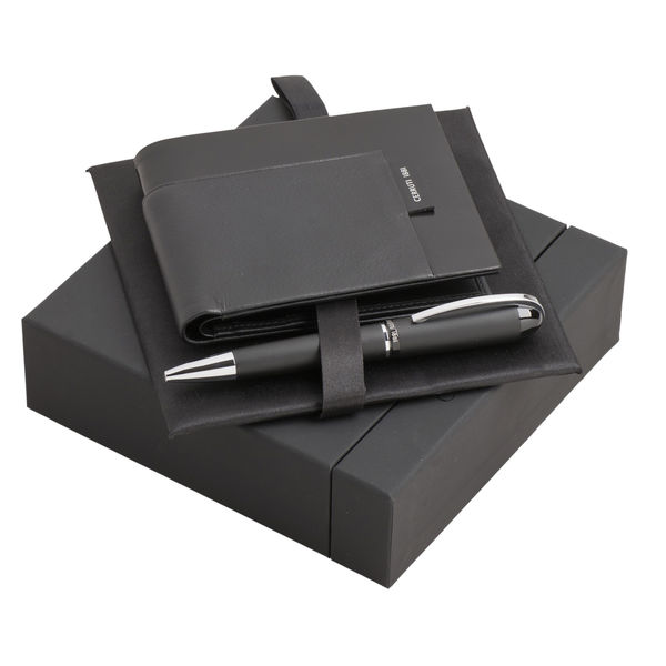 Set CERRUTI : Portefeuille + Stylo