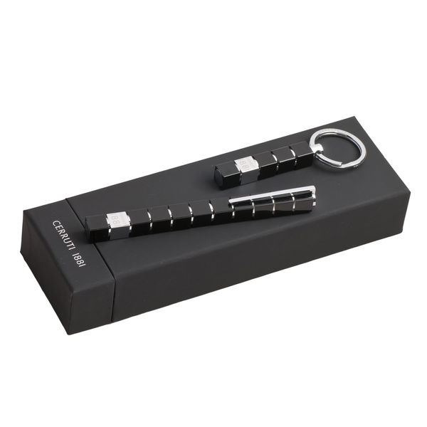 Set CERRUTI : Porte-clef + Stylo