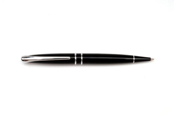 Stylo bille Silver Clip Noir