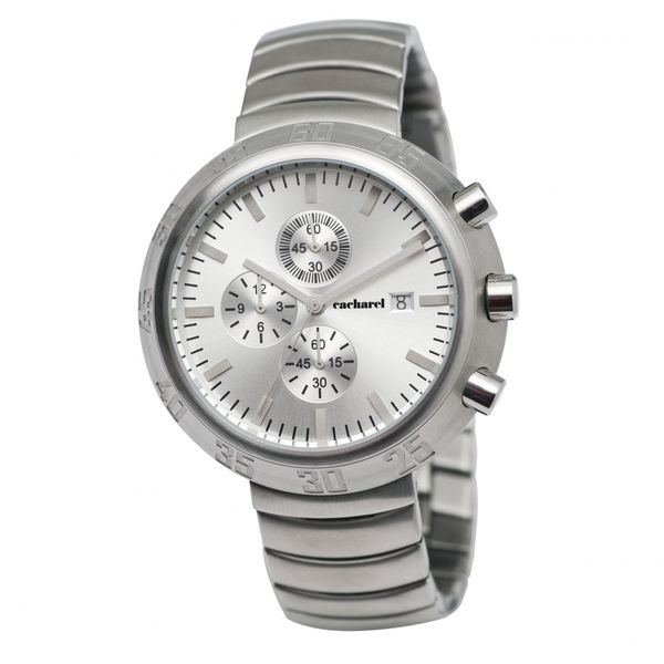 Chronographe Carbone Argent