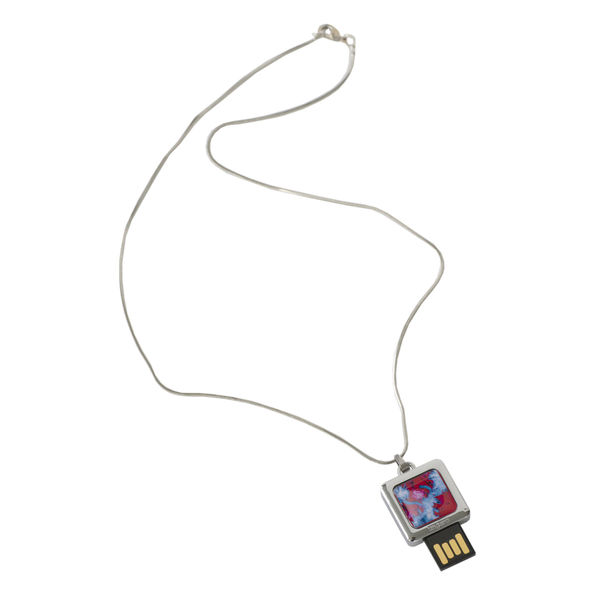 Clé USB Fiamma Argent