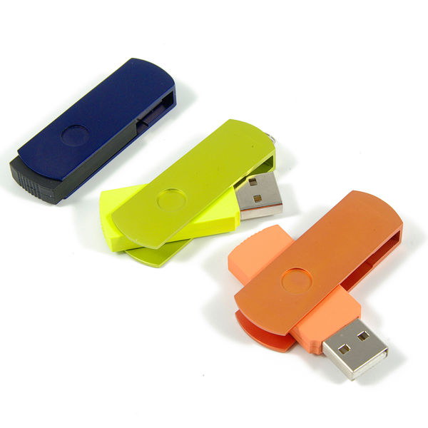 Clé USB pivotante ALUCOLORS