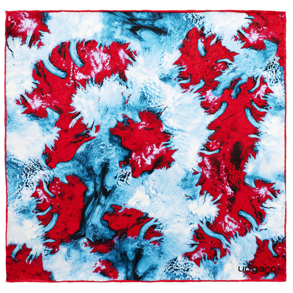 Foulard soie Fiamma Rouge