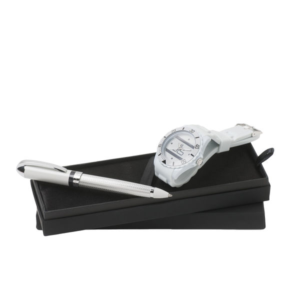 Set JEAN LOUIS SCHERRER : Montre + Stylo