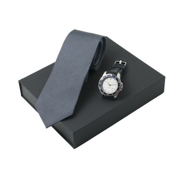 Set JEAN LOUIS SCHERRER : Cravate + Montre