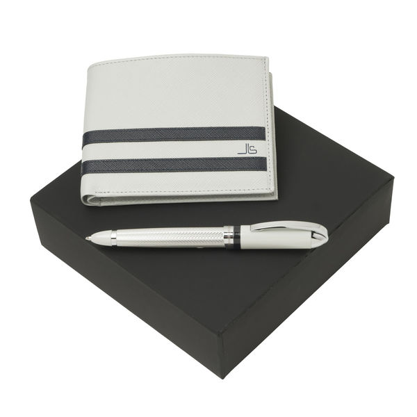 Set JEAN LOUIS SCHERRER : Portefeuille + Stylo