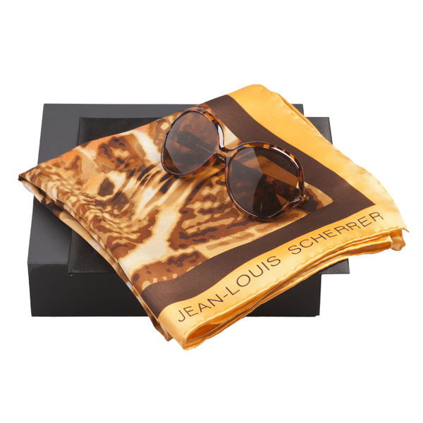 Set JEAN LOUIS SCHERRER : Foulard + Lunettes