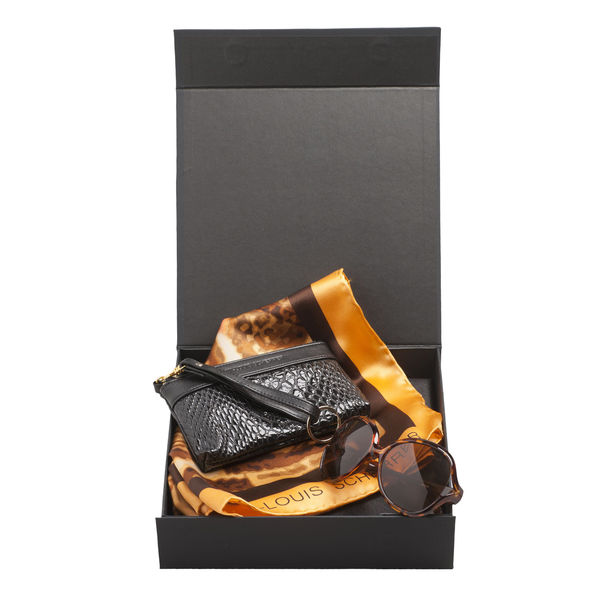Set JEAN LOUIS SCHERRER : Porte-clef + Foulard + Lunettes