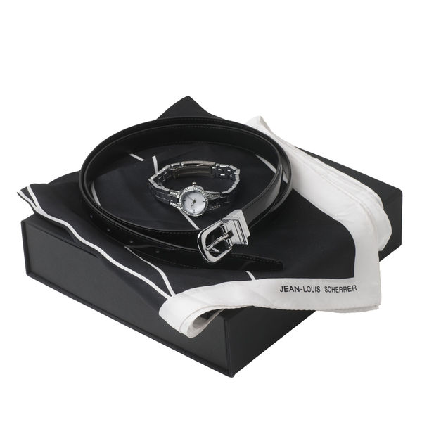 Set JEAN LOUIS SCHERRER : Ceinture + Montre + SFL305