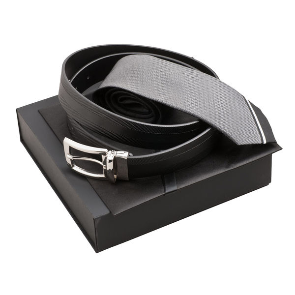 Set JEAN LOUIS SCHERRER : Cravate + Ceinture