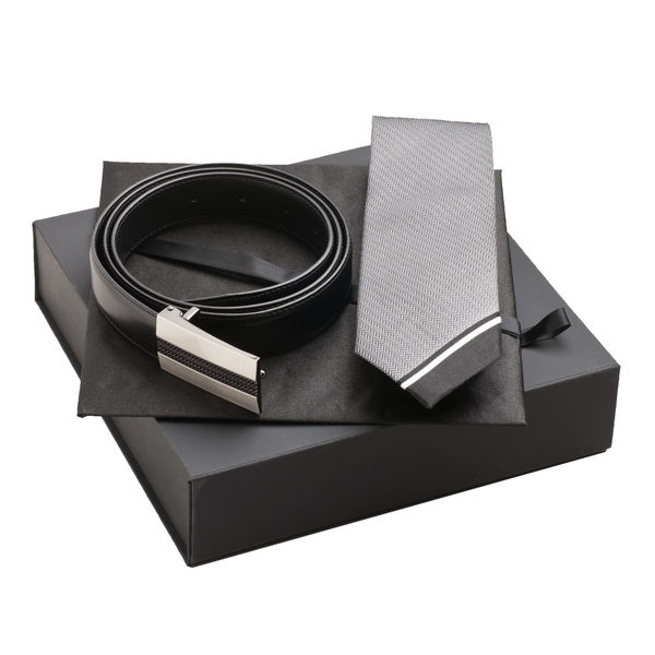 Set JEAN LOUIS SCHERRER : Cravate + Ceinture