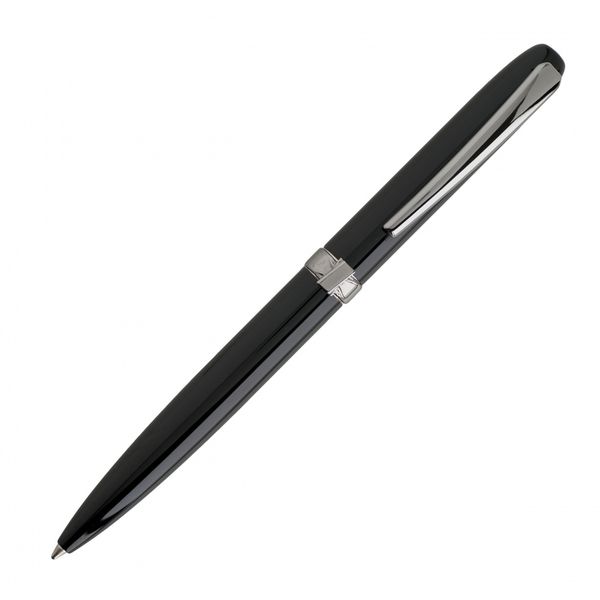 Stylo bille Entrelac black Noir